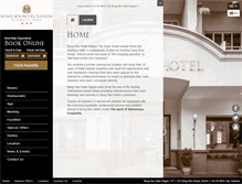 Tablet Screenshot of bongsenhotel.com